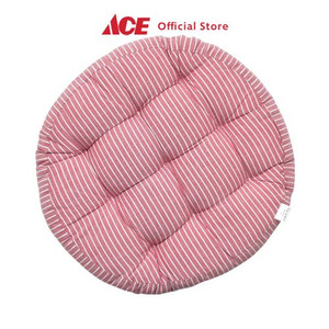 Ace - Arthome 45x45x5 Cm Bantal Alas Duduk Stripe - Pink