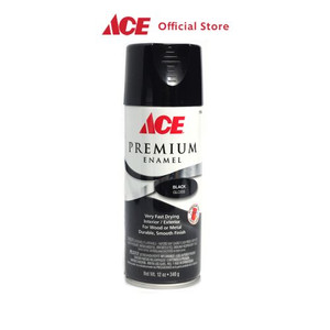 Ace - Cat Semprot Enamel - Hitam Gloss