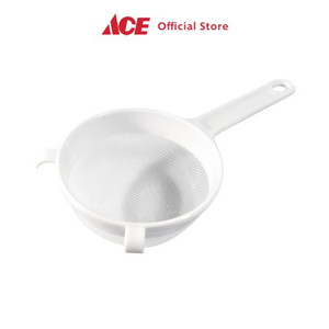 ACE - Krischef 12 Cm Saringan Teh Plastik - Putih