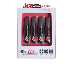 Ace - Euro Pelindung Pintu Mobil 4 Pcs - Hitam