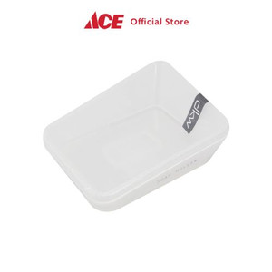 Ace - Tempat Sabun Batang Moom Dengan Tulisan Soap Holder - Putih