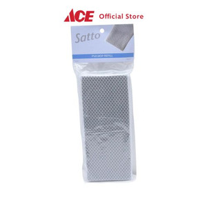 Ace - Satto Refill Kain Pel Spons - Abu-Abu