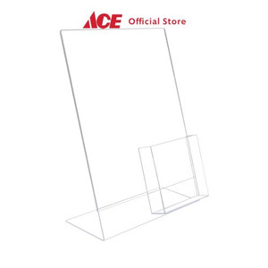 Ace - Odi Sign Holder L Shape Potrait A4 Dengan Saku 10 Cm