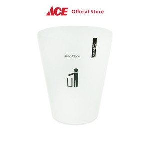 Ace - Tempat Sampah 4.5 Ltr Plastik - Putih