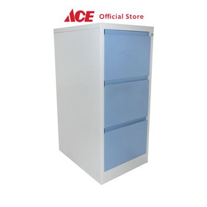 Ace - Krisbow Laci Kantor 3 Tingkat 46x62x103 Cm - Biru