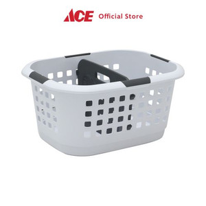 Ace - Ezy Storage 71 Ltr Keranjang Laundry Dengan Sekat - Putih