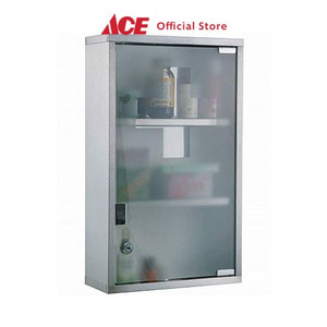 Ace - Kris Kabinet Kamar Mandi Stainless Steel 30x12x45 Cm