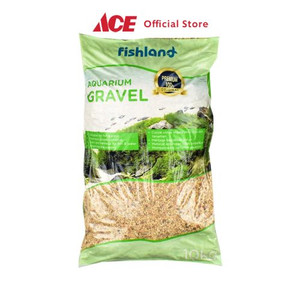 Ace - Fishland Batu Pasir Dekorasi 2-4 Mm 10 Kg - Kuning