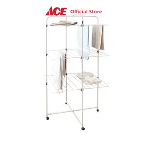 Ace - Stora 80x75x150 Cm Jemuran Baju 3 Tingkat - Putih