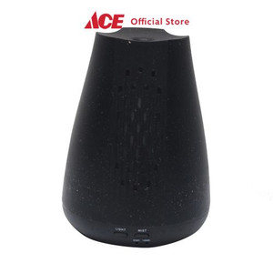 Ace - Ultransmit Ultrasonic Diffuser Aromaterapi Wood Fiber- Hitam