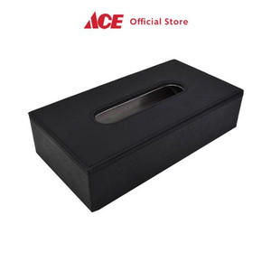 Ace - Arthome Tempat Tissue 25.3x13.4x6 Cm - Hitam Cross