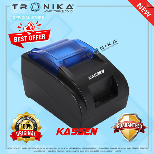 PRINTER THERMAL BLUETOOTH KASSEN BT-P290 GARANSI RESMI - dari MEDAN