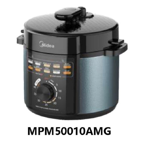 Midea Pressure Cooker 5 Liter MPM50010AMG Mechanical Knob