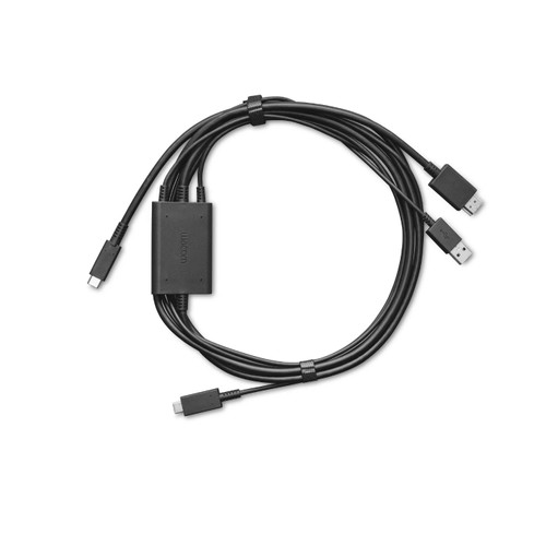 Wacom One 3 in 1 Cable for the Wacom One 12 and Wacom One 13 touch