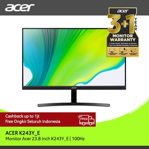 Monitor Acer K243Y_E 23.8 inch 100Hz 1ms FHD IPS FreeSync VGA HDMI