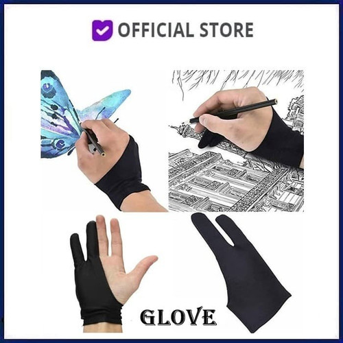 Sarung tangan / Glove wacom / Huion / XP pen wacom glove Bahan Elastis