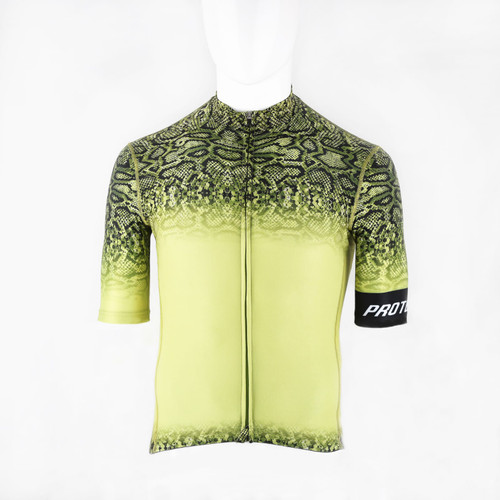 Jersey Sepedah Proteger Men's Snake Lemon Green