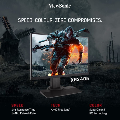 Monitor LED ViewSonic XG2405 IPS Full HD Freesync