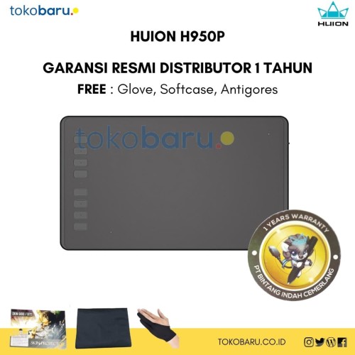 HUION H950P Garansi Resmi langsung Tuker Unit