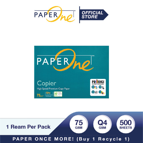 PaperOne Kertas HVS Fotocopy 75g Q4 - Reem B2B