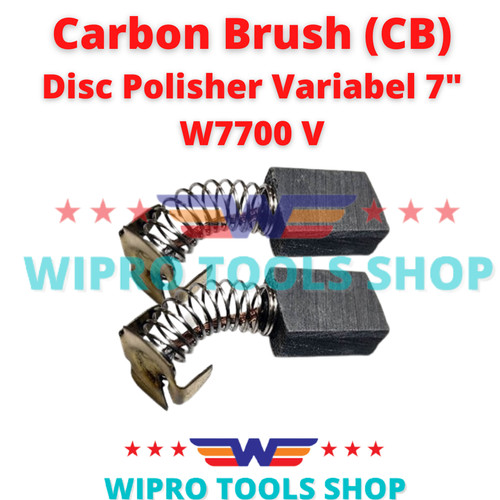 CB Carbon Brush Kolboster S.Part Mesin Poles Polisher W7700 V Wipro