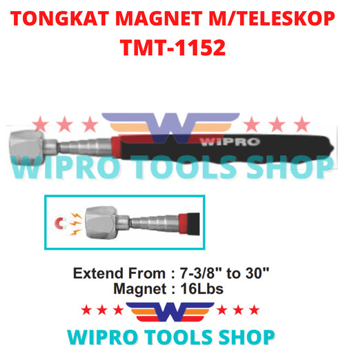 WIPRO Magnetic Pick Up Tool / Tongkat Magnet Teleskopic TMT-1152