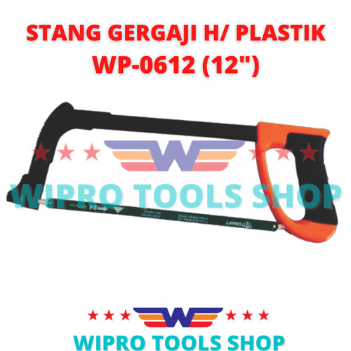 WIPRO Gagang / Stang Gergaji Besi / Tangan Handle PVC 12" WP-0612