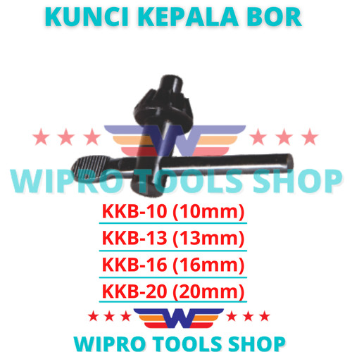 WIPRO Kunci Kepala Bor 10 / 13 / 16 / 20 mm