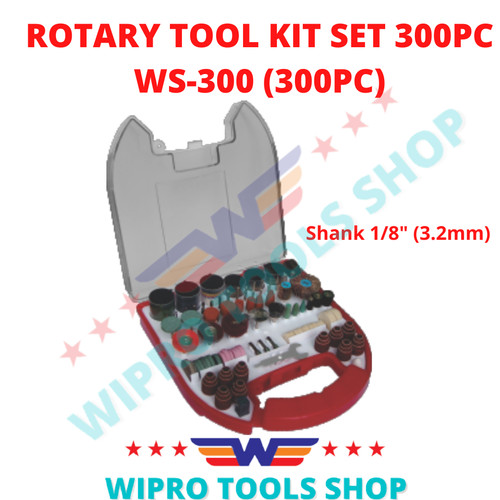 WIPRO Rotary Tool Kit Set 300PCS WS300