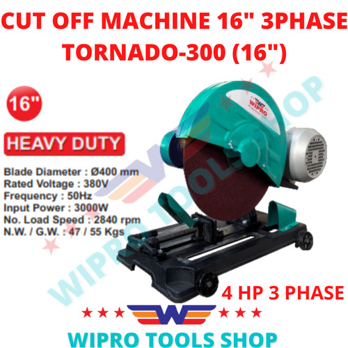 WIPRO Mesin Potong / Cutting Wheel / Cut Off Machine 16" TORNADO-300