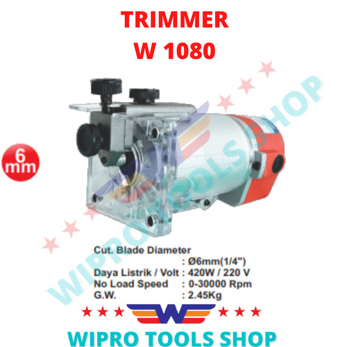 WIPRO Mesin Profil / Router / Trimmer W 1080