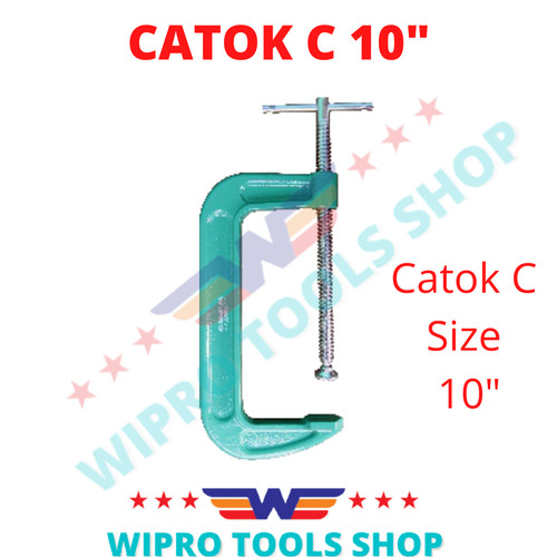 WIPRO Clamp / Klem / Catok C / Catok G Heavy Duty 10"