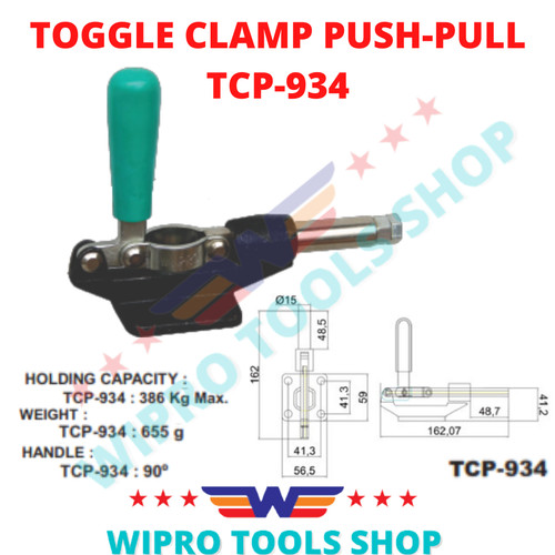 WIPRO Toggle Clamp PUSH-PULL TCP-934