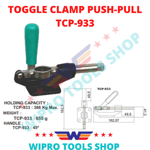 WIPRO Toggle Clamp PUSH-PULL TCP-933