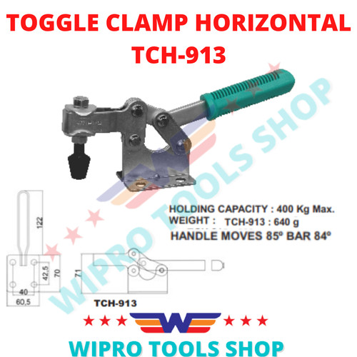 WIPRO Toggle Clamp HORIZONTAL TCH-913