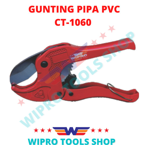 WIPRO Gunting Pipa / Pipe Cutter / Alat Potong Pipa PVC CT-1060