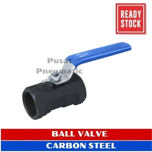 2" Stop Kran Ball Valve Carbon Steel Keran Air Size 2 Inch