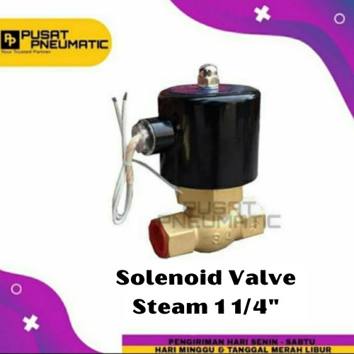 1 1/4" Selenoid Valve Steam 2 Way Solenoid Us 35 1 1/4"