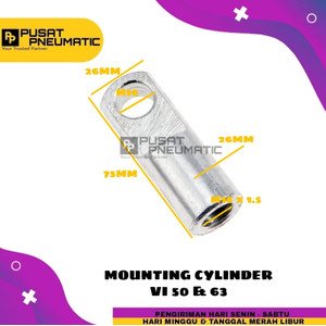 VI-50 VI-63 Mounting Cylinder i VI 50 VI 63 Mounting i M16 x 1.5