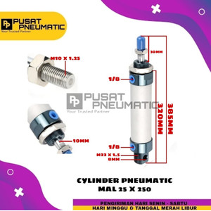 MAL 25x250 CYLINDER PNEUMATIC MAL 25 X 250