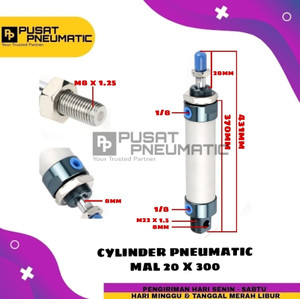 MAL 20x300 CYLINDER PNEUMATIC MAL 20 X 300