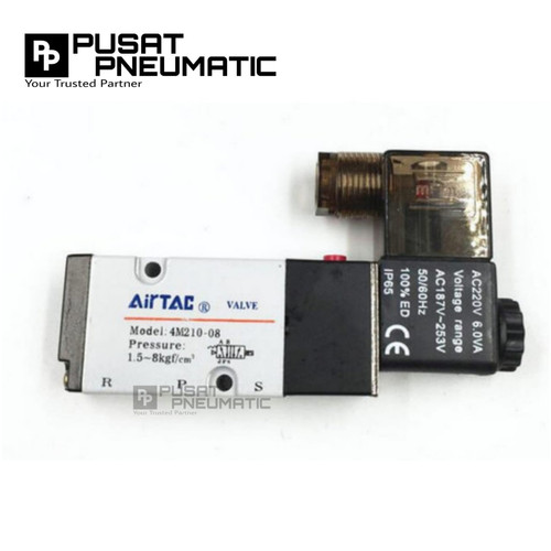 Solenoid Valve 4m210-08 / 4m210-08 Airtac 220v ac/ 24v dc