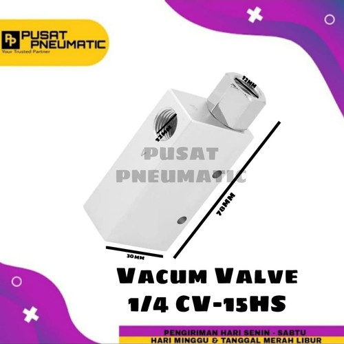 Vacum valve 1/4 inch