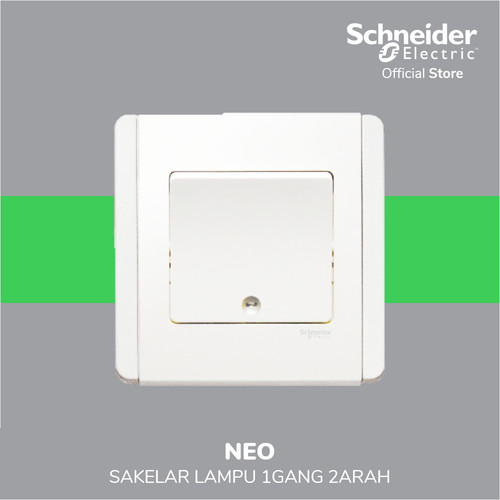 Schneider Electric Neo Saklar Lampu 1 Gang 2 Arah- E3031V2_EWWW_G3