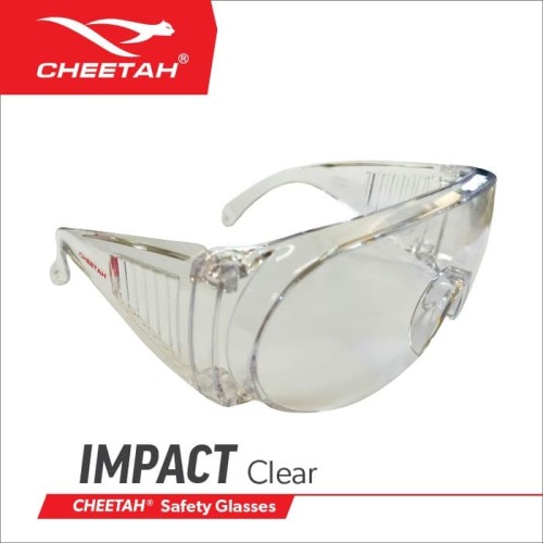 Cheetah Safety Glasses Impact Clear - 1pcs