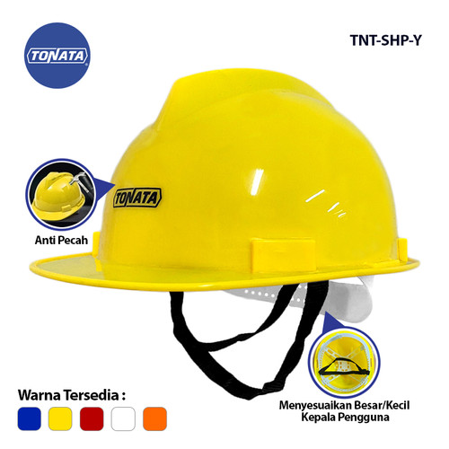 Safety Helmet / Helm Proyek Include Inner Ring / Helm Kerja Kuning