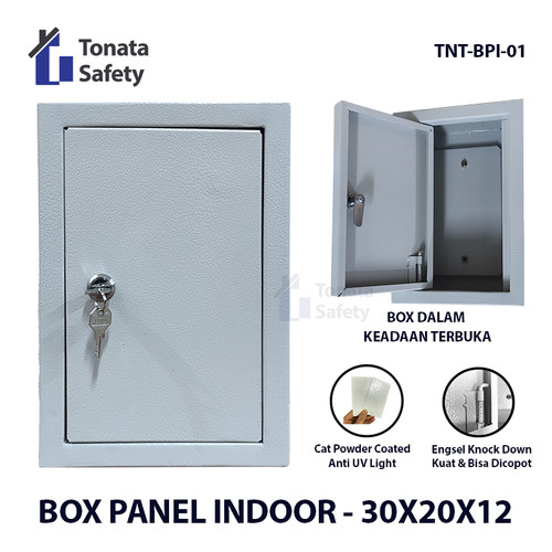 Box Panel Listrik 30 x 20 x 12 Indoor Tonata / Powder Coated