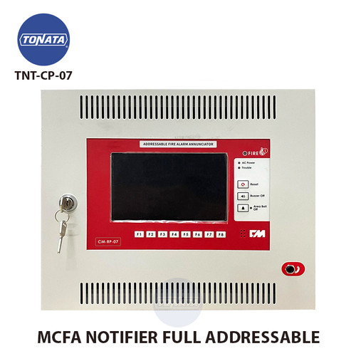 Annunciator Fire Alarm Control Panel Full Addressable CM Notifier