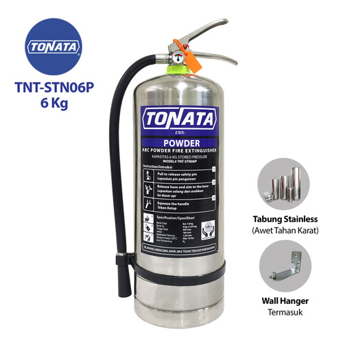 Stainless APAR 6KG ABC Powder Tonata / Set Komplit