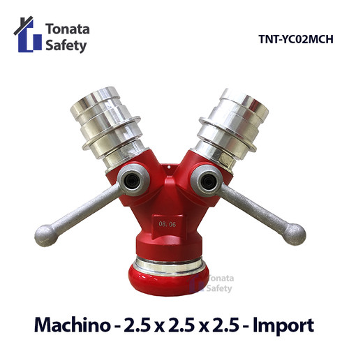 Y Connection Hydrant / 2 Handle 2.5 x 2.5 x 2.5 / Machino